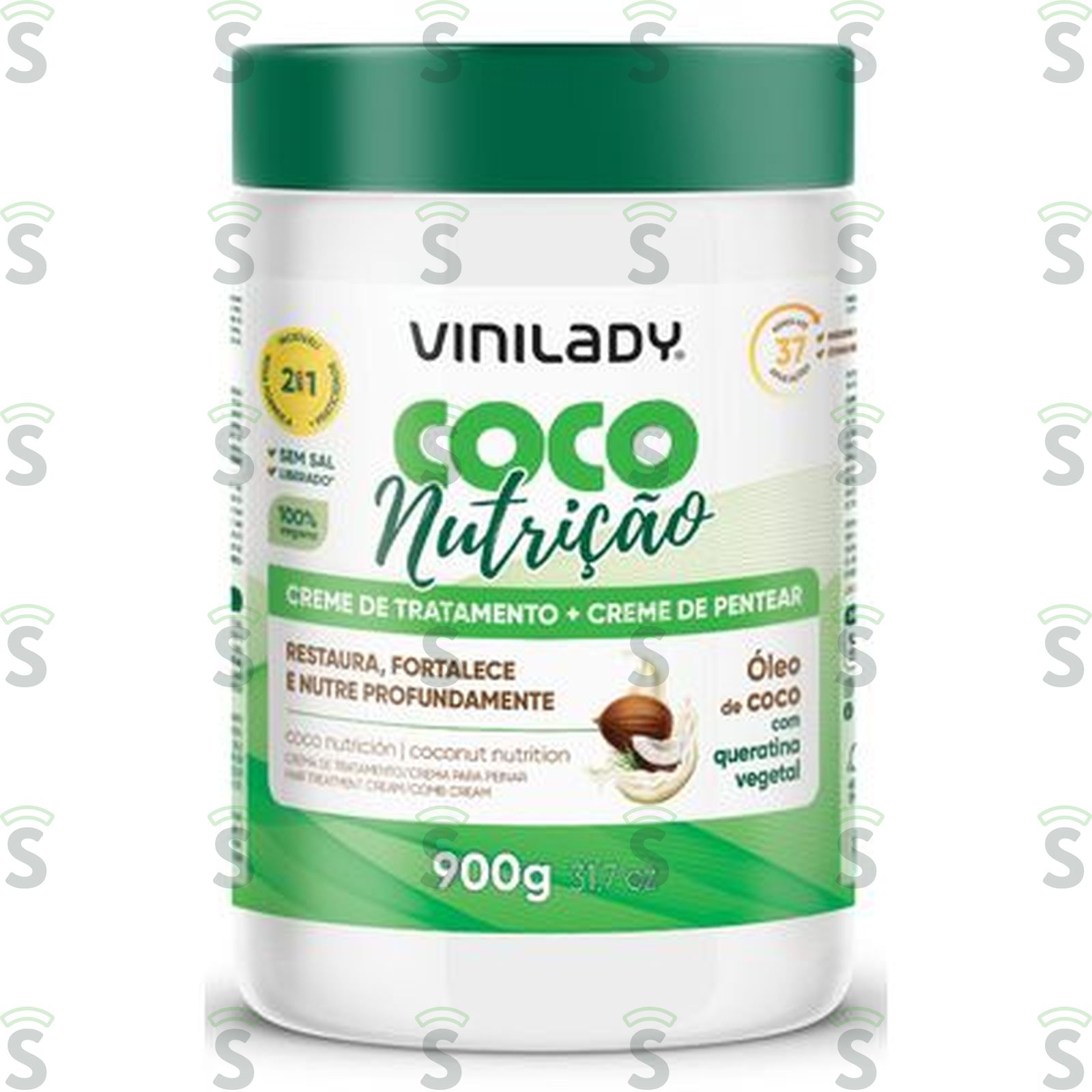 Vini lady-creme trat.900g coco nutricao