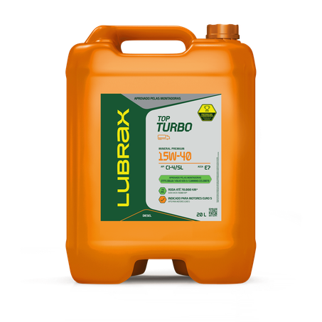  122092 - Lubrax Top Turbo 15w40 Ci4 20lt