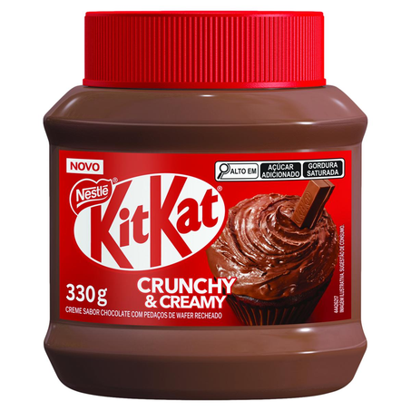 Creme Kit Kat 330g - Crunchy e Creamy