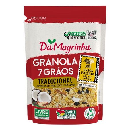 Granola 7 graos da magrinha tradicional 250g