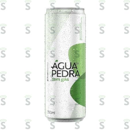  Agua Min.da Pedra 350ml c Gas Lt