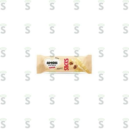 Choc Neugebauer Sticks 32g Amor Carioca Branco