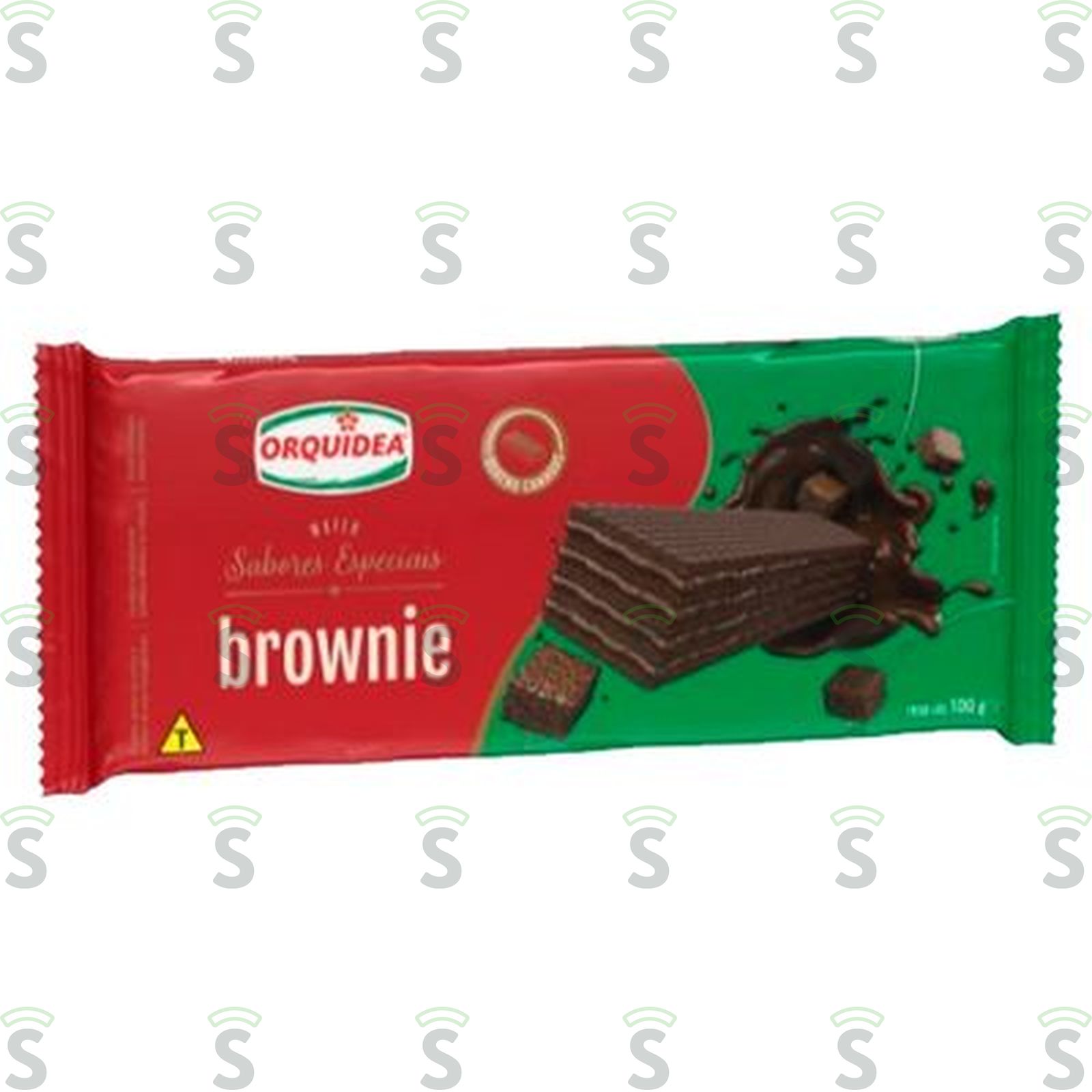 Orquidea-wafer 100g brownie