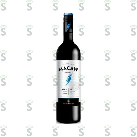  Vinho Fino Tinto Demi-sec Casa Perini Macaw Garrafa 750ml
