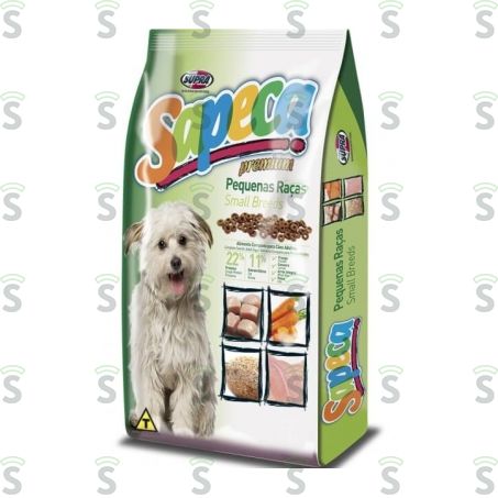  Ração Para Cães Sapeca Pequenas Raças Pacote 1kg