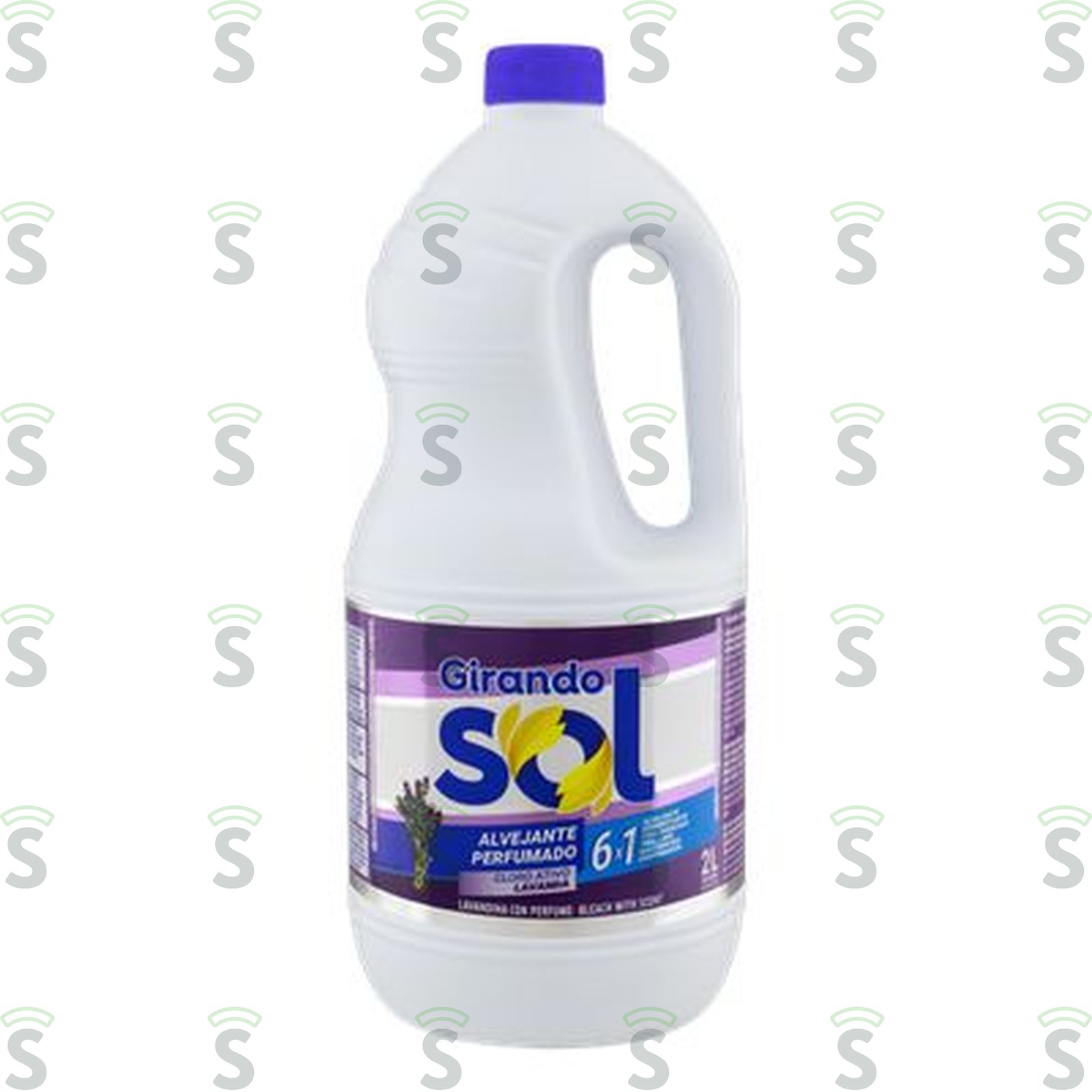 Alvejante com Cloro Girando Sol Lavanda Galão 2lt