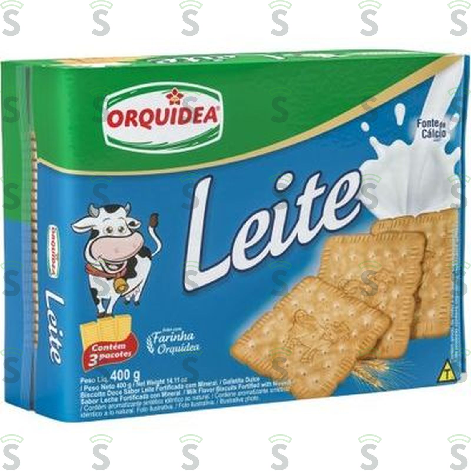Biscoito Doce Orquídea Leite 400G