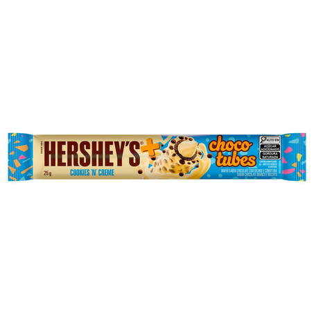 Chocotubes Hersheys 25g - Cookies n Creme