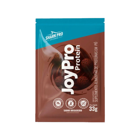 Suplemento Shark Pro Joypro Sabor Brigadeiro Zero Glúten 33g