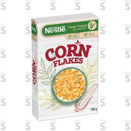  Cereal Matinal Nestlé Corn Flakes Caixa 190gr