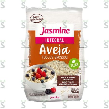  Jasmine-aveia Flocos Grossos 500g