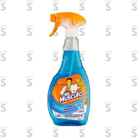  Limpa Vidro Mr Músculo Gatilho 500ml