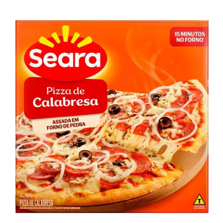 Pizza Seara 460g - Calabresa