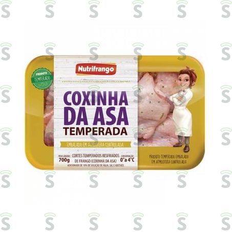  Coxinha da Asa Nutrifrango 700gr Temperada