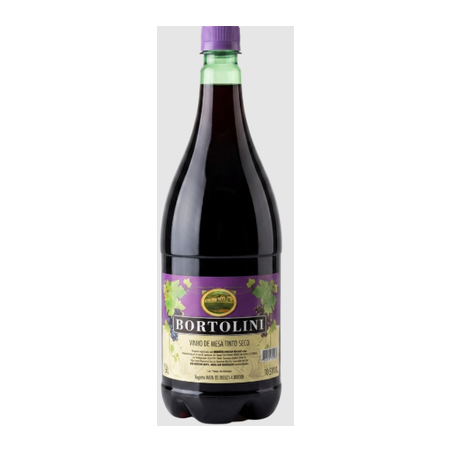 VINHO BORTOLINI TINTO SECO 1,48L