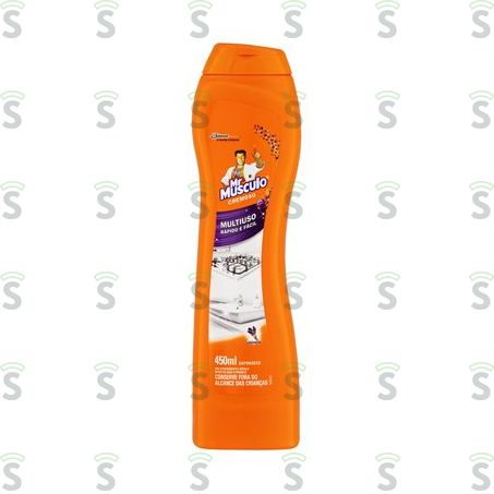  Saponáceo Cremoso Multiuso Mr Musculo Lavanda Squeeze 450ml