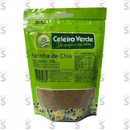  Farinha de Chia Celeiro Verde 100g