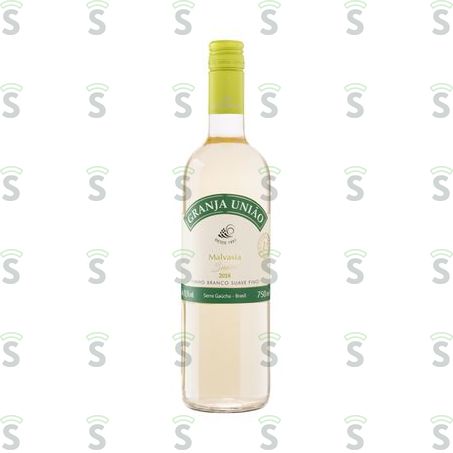 Vinho Branco Brasileiro Granja União Malvasia Branco Suave Garrafa 750ml