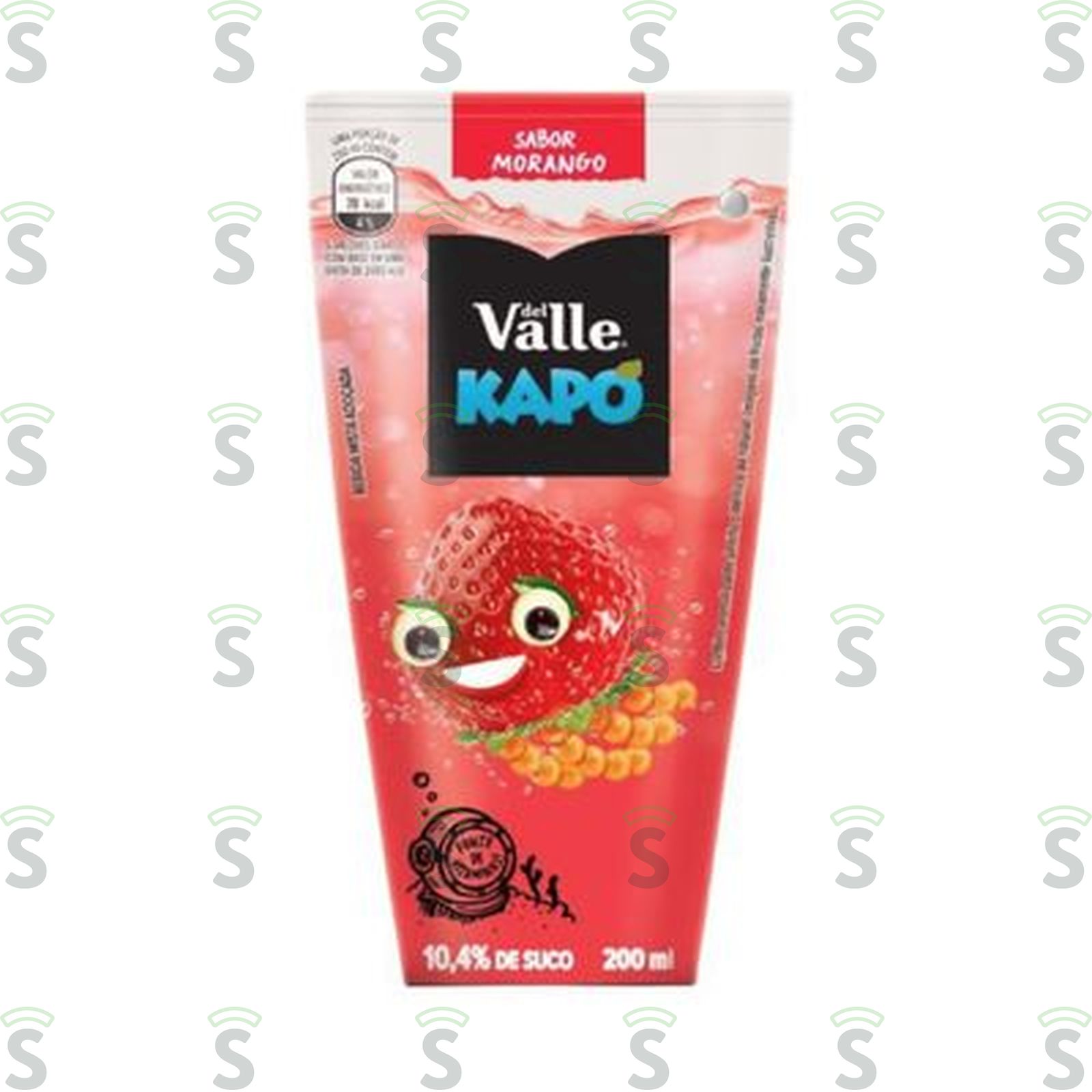 Del vale kapo-bebida 200ml morango