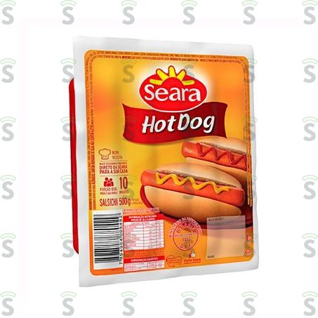  Salsicha Seara Hot Dog 500g