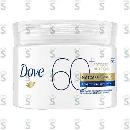 Máscara Concentrada Dove Fator de Nutrição 60 1 Minuto Pote 300gr