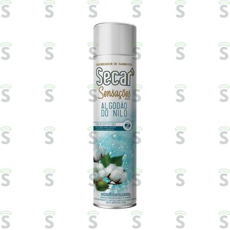  Odorizador de Ambiente Secar Algodão Do Nilo Aerosol 360ml