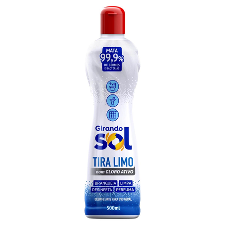 Tira-limo Girando Sol 500ml - Squeeze