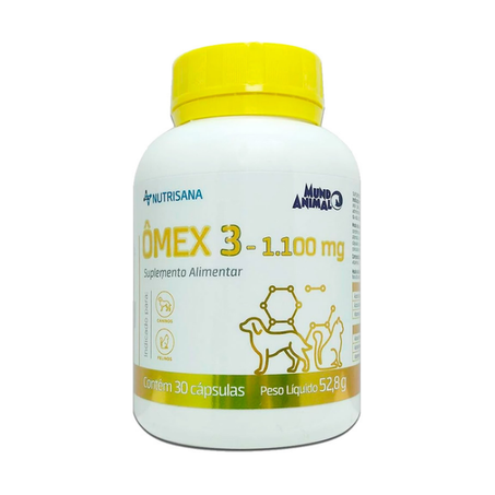 OMEX 3 1.100MG NUTRISANA 30 CAPSULAS