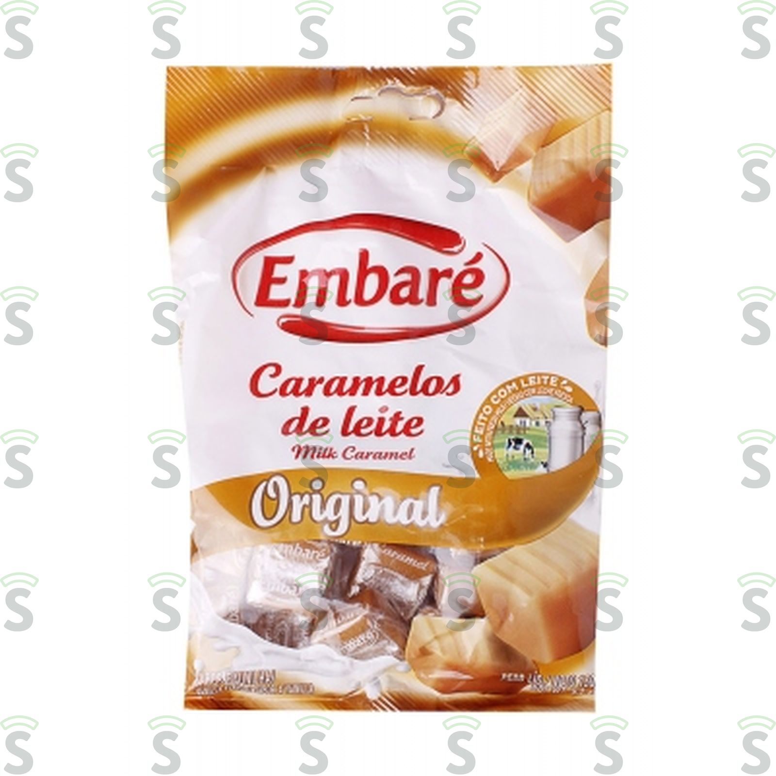 Bala Embare Caramelos Chocolate 150G