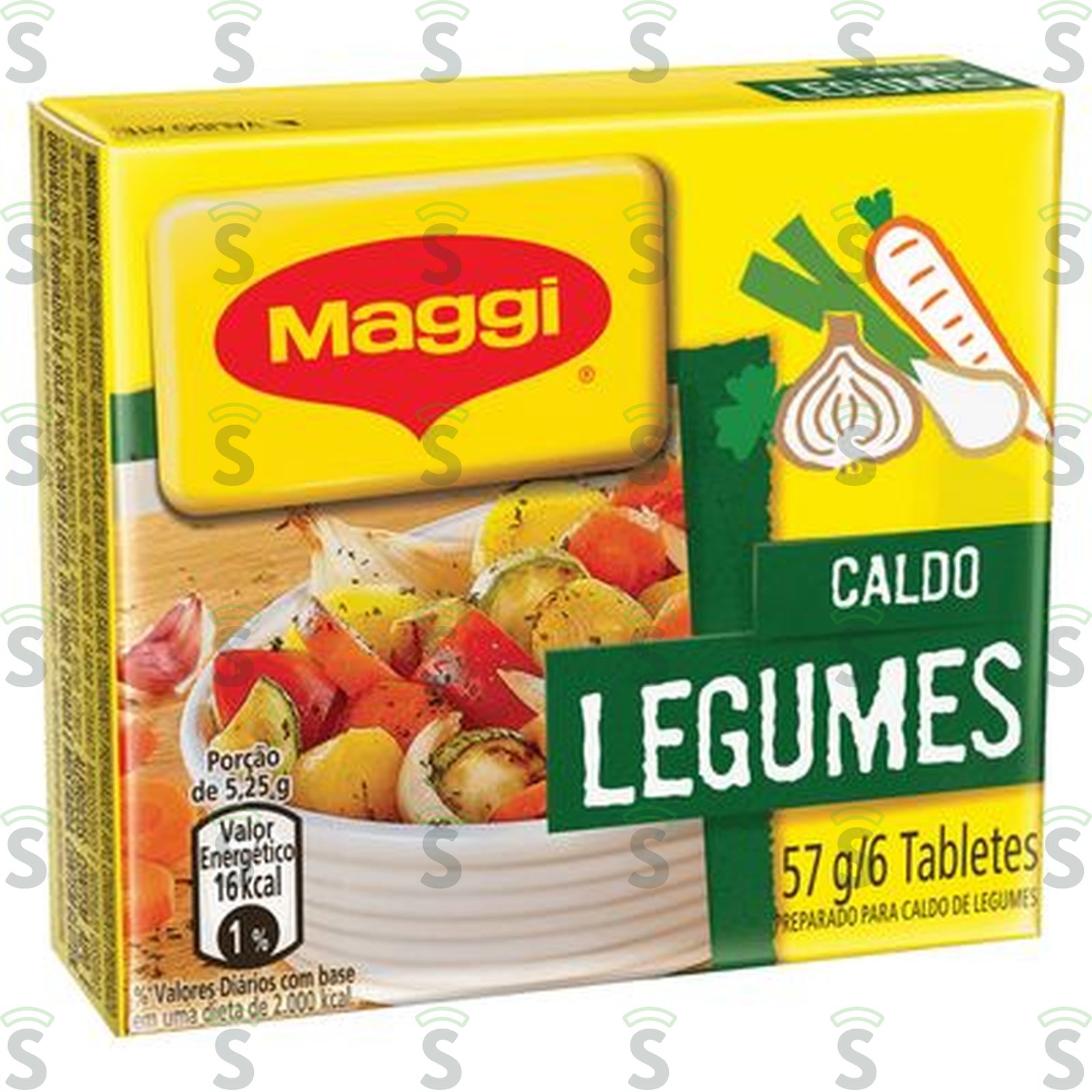 Caldo em Cubos Maggi Legumes Caixa com 6un - 57gr
