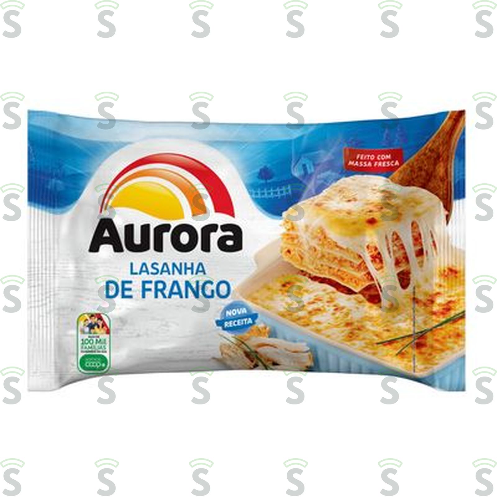 Aurora-lasanha 600g frango