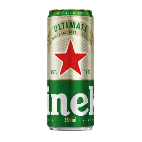 Cerveja Heineken Ultimate S/Glúten Lt 350ml