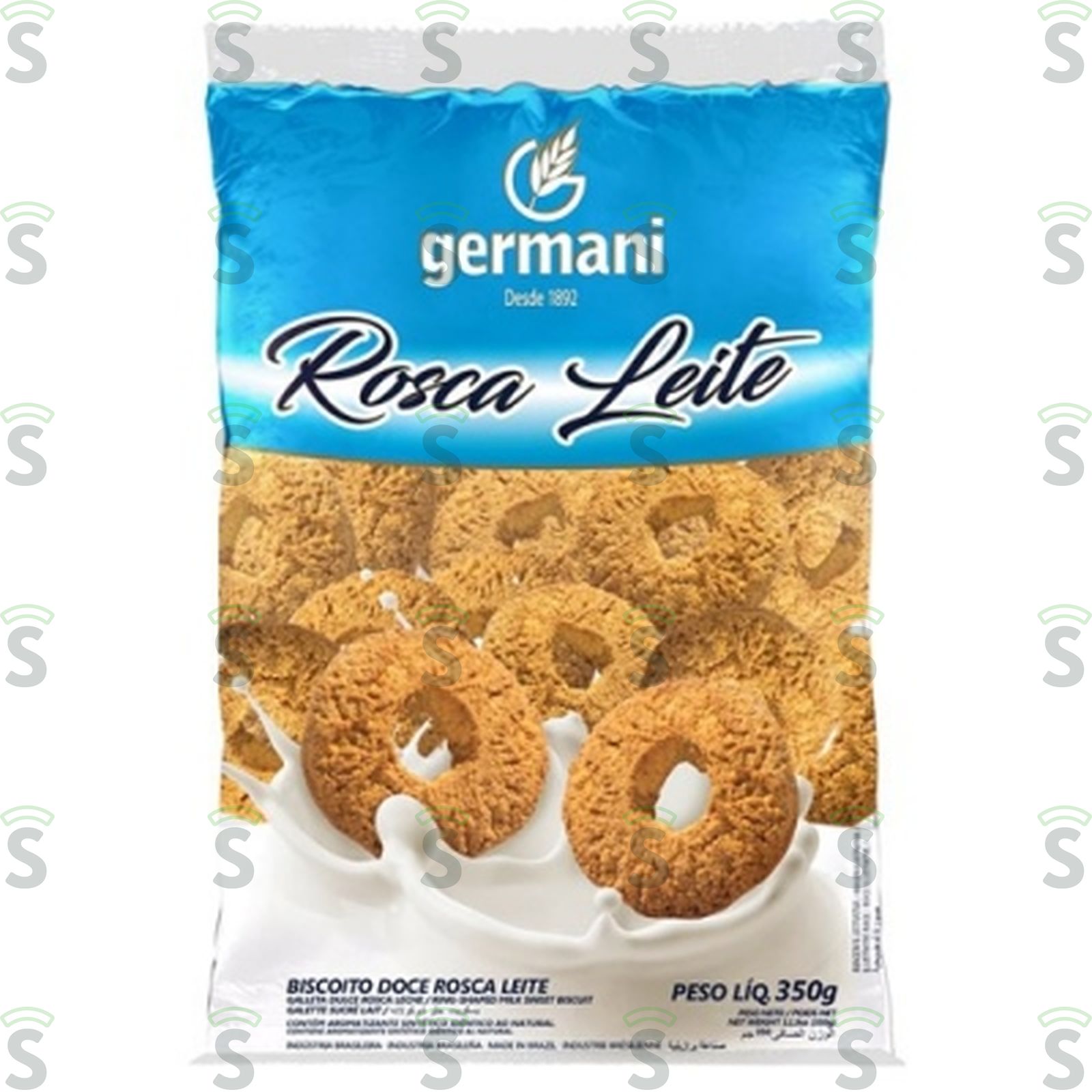 Germani-biscoito 300g rosquinha leite