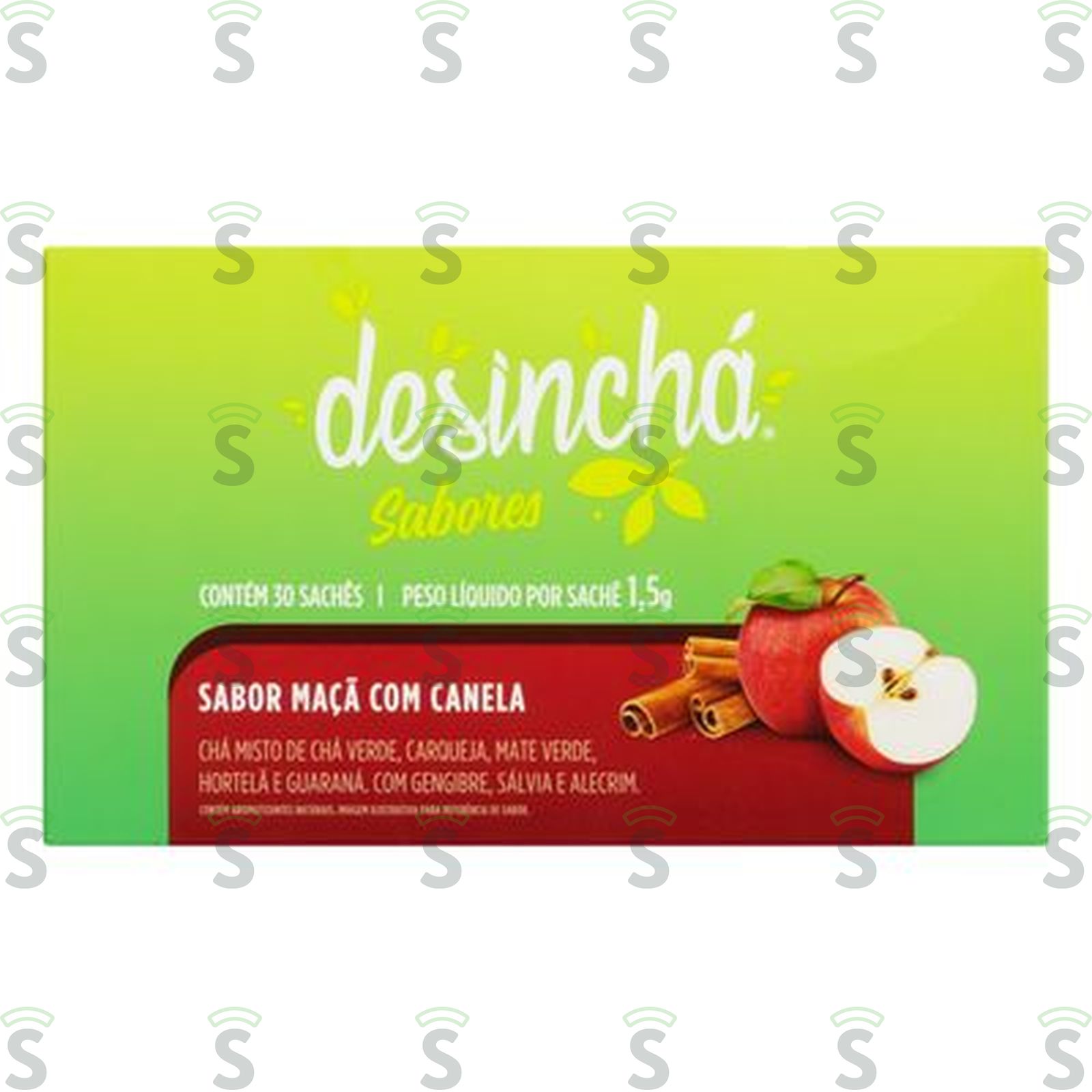Chá Desinchá Maçã Canela com 30 Sachê 45G