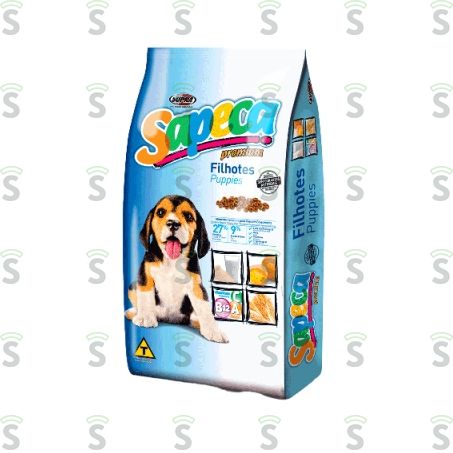  Sapeca-alimento 10.1kg p Caes Filhotes