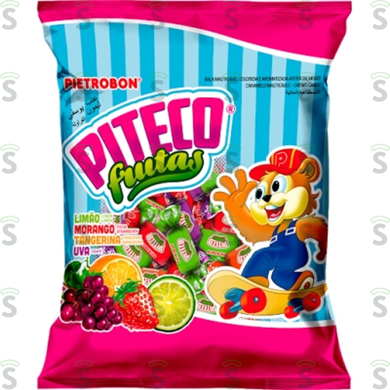 Bala Pietrobon Piteco Frutas 250G