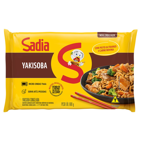Prato Pronto Sadia 600g - Yakisoba