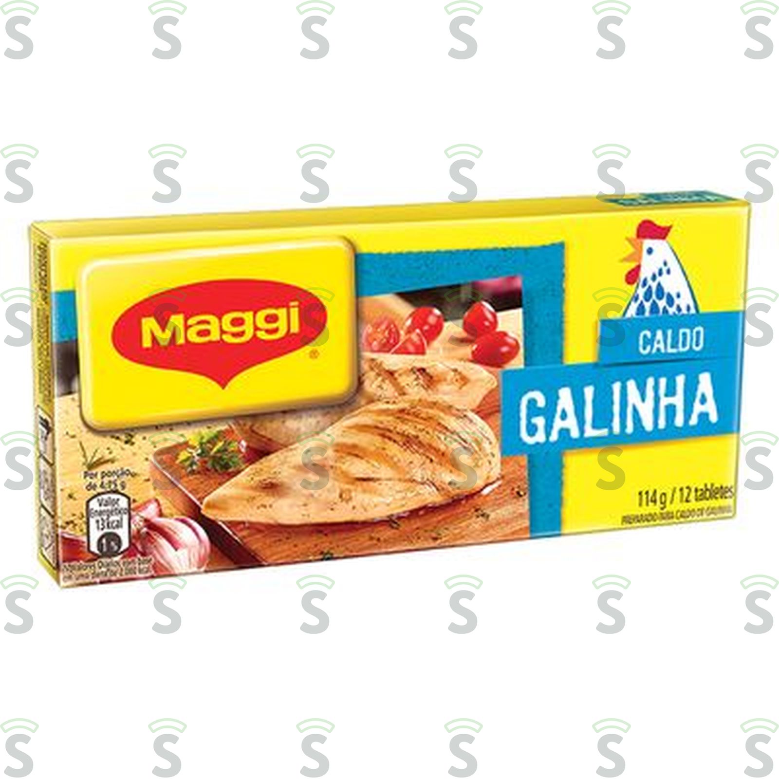 Caldo Tablete Maggi Galinha Caixa com 12un - 114gr