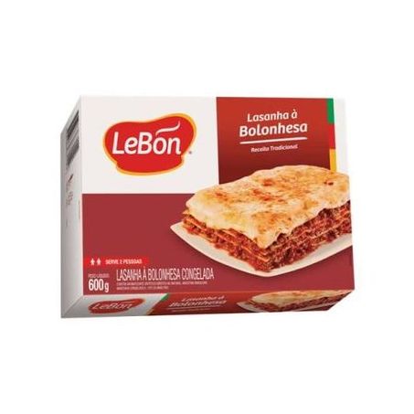 LASANHA BOLONHESA LEBON 600G (094582)