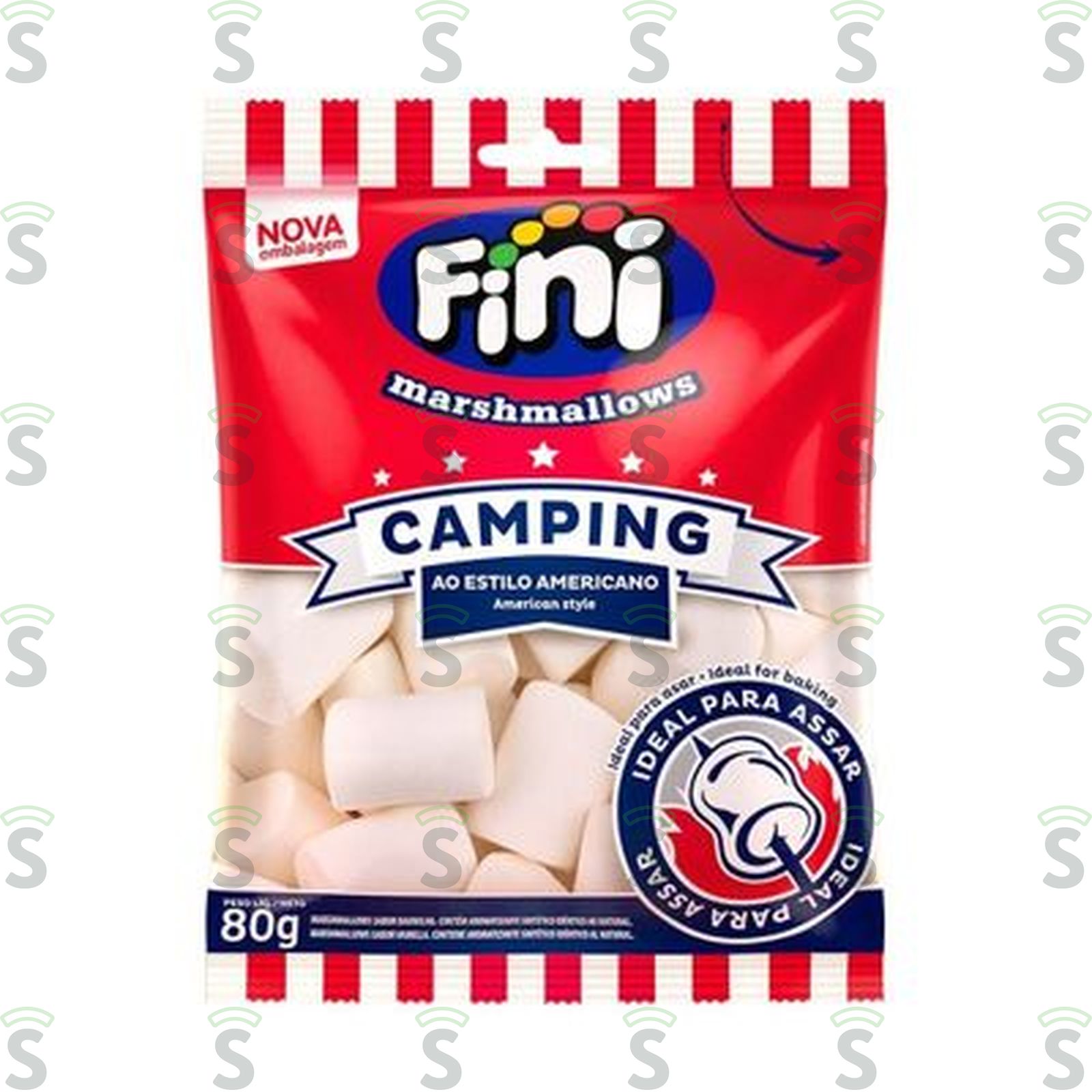 Marshmallow Fini Camping 80G