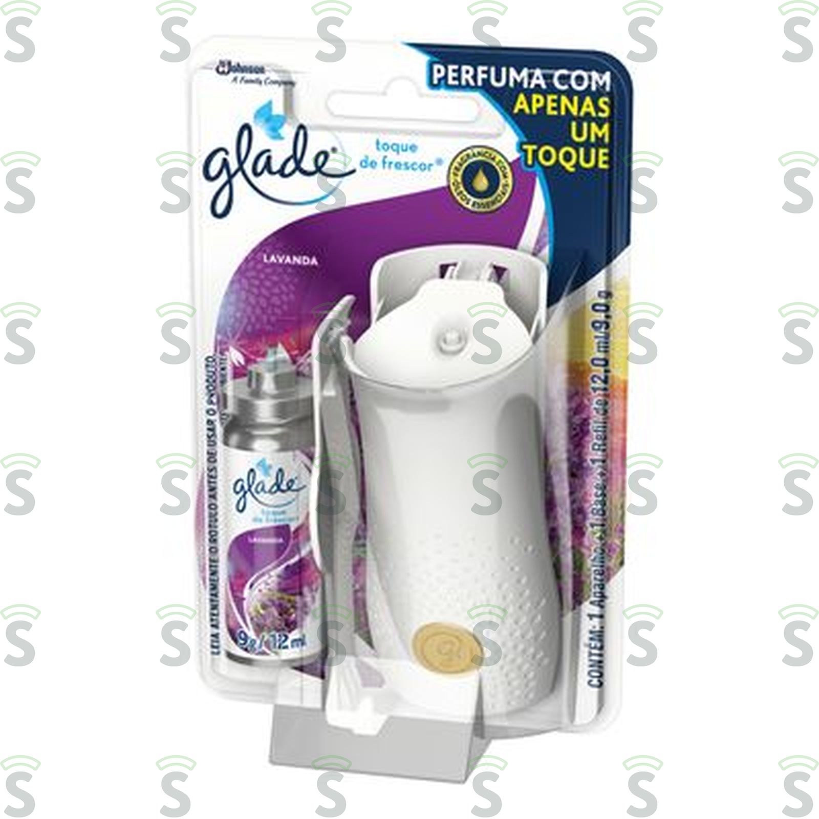 Glade-odorizador 12ml toque lavanda