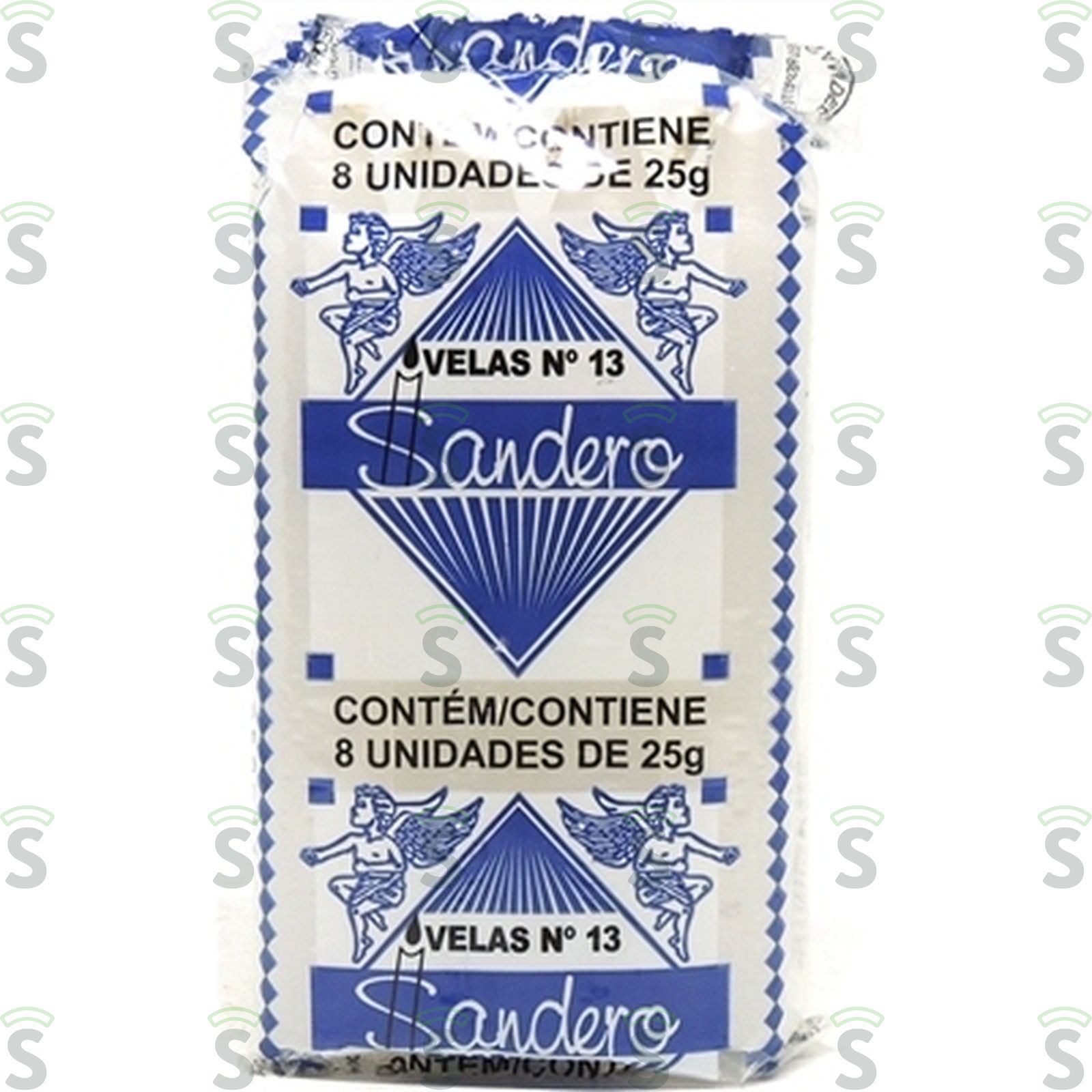 Vela Sandero N13 Branca 25G
