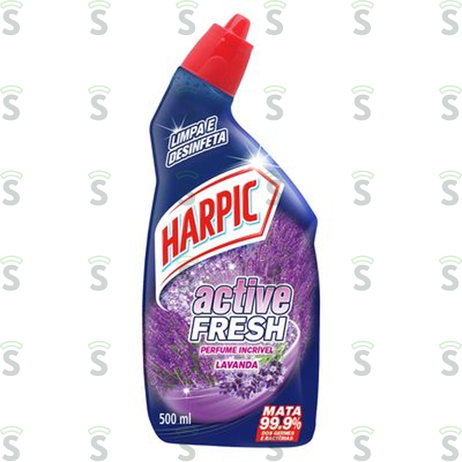 Limpador Sanitário Harpic Active Fresh Lavanda 500ML