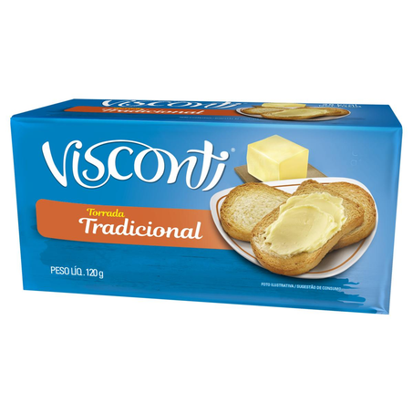 Torrada Visconti 120g - Salgada