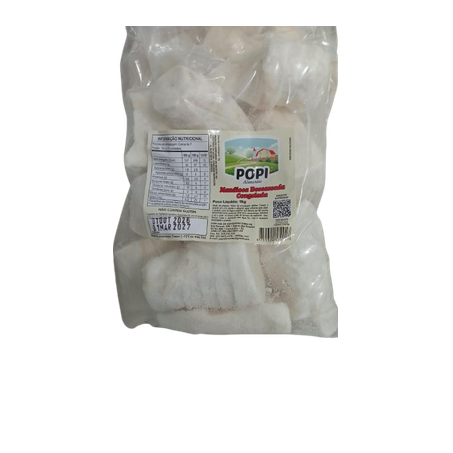 Aipim descascado congelado popi 1kg