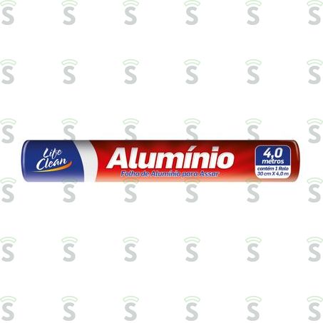  Papel Alumínio Lifeclean 30cmx4m Embalagem 1 Un