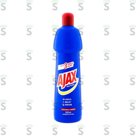  Limpador Multiuso Ajax Lavanda e Menta 500ml