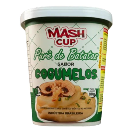 Purê de Batata Mash Cup 80g - Cogumelo