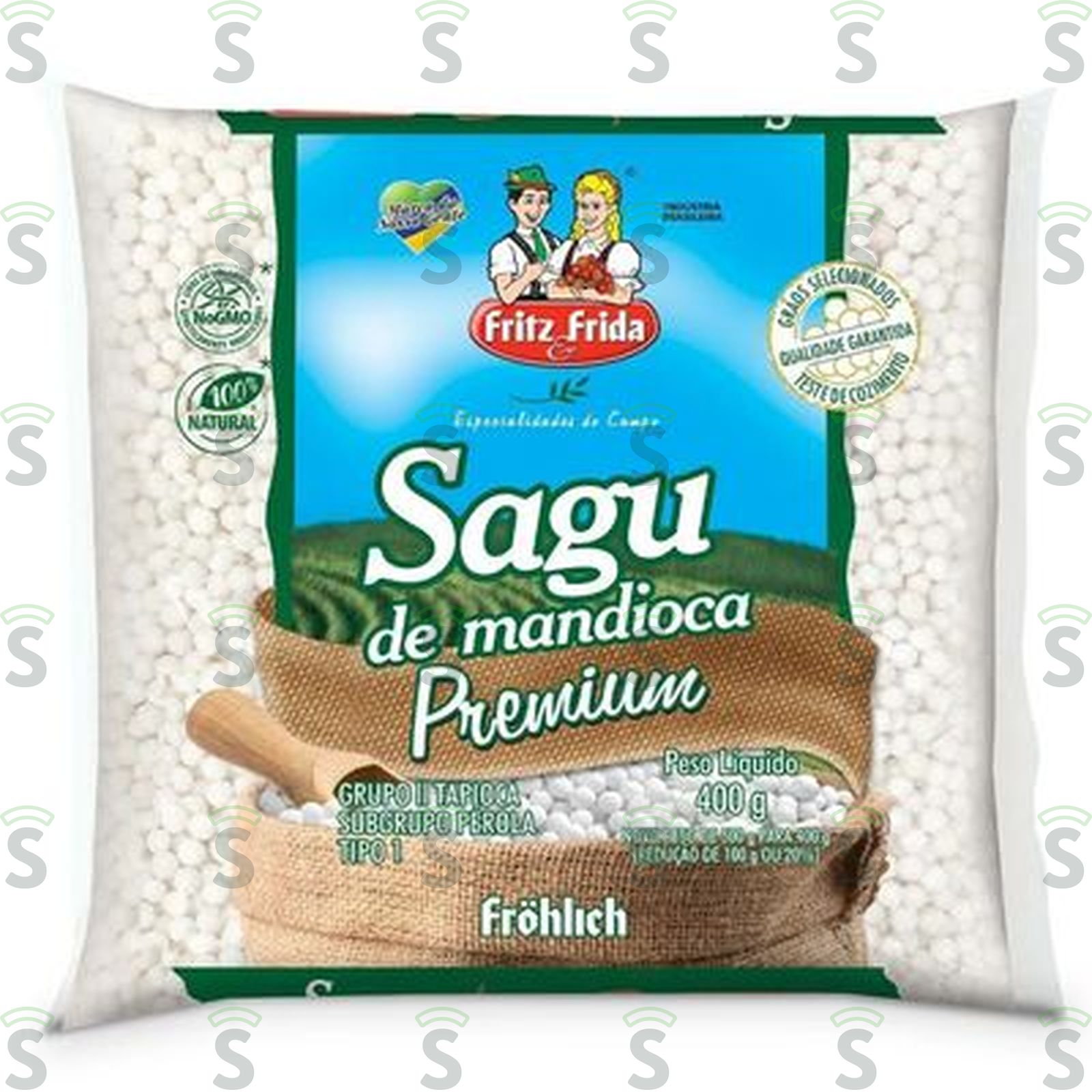 SAGU FRITZ FRIDA DE MANDIOCA 400G PREMIUM