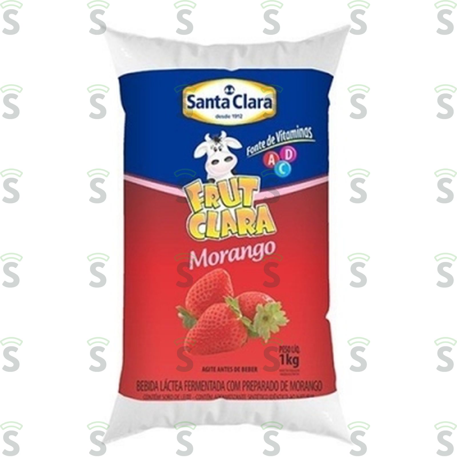 Santa clara-bebida saco 1kg morango